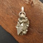 Raw Golden Pyrite Pendant