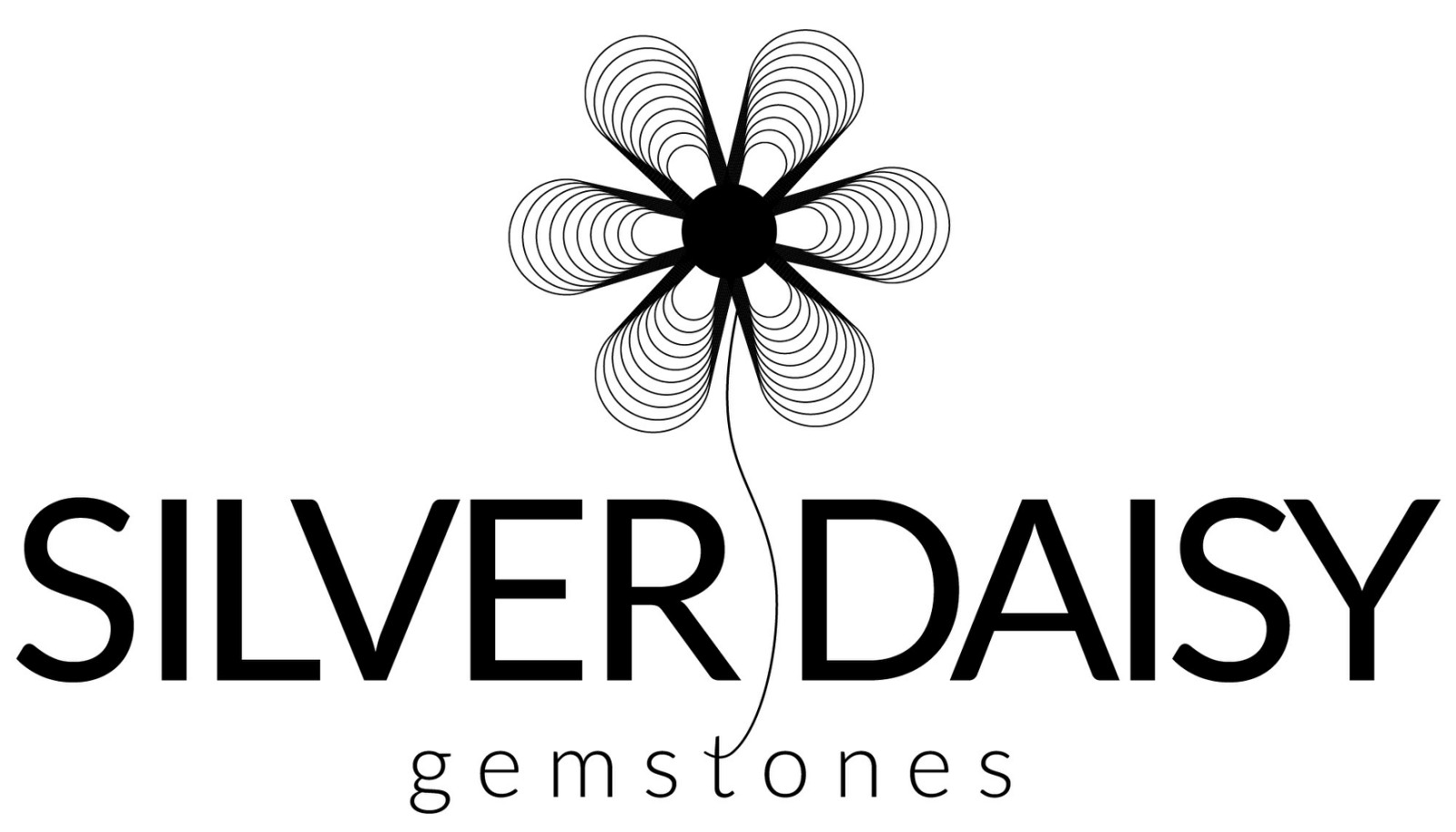 SILVER DAISY GEMSTONES